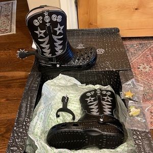 Crocs Cowboy Boots